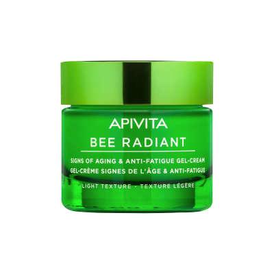 APIVITA Bee Radiant iluminirajuća krema protiv starenja lagane teksture 50ml