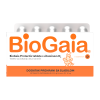 BioGaia Protectis tablete za žvakanje sa vitaminom D 
