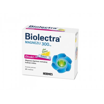 Biolectra® Mg 300 vrećice A20 limun