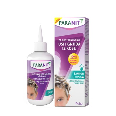 Paranit šampon za uklanjanje vaški i gnjida iz kose 200ml Paranit šampon za uklanjanje vaški i gnjida iz kose 200ml