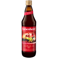 Rabenhorst sok multivitaminski 11 + 11 crveni 750 ml