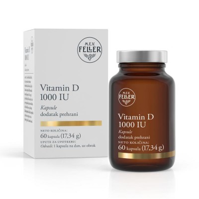 M.E.V. Feller® Vitamin D cps. a60