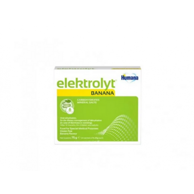 Humana elektroliti banana 75g Humana elektroliti banana 75g