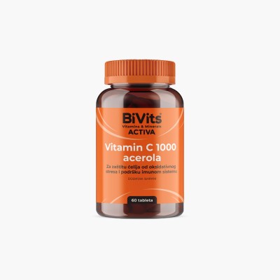 BiVits Vitamin C 1000 acerola tbl A60