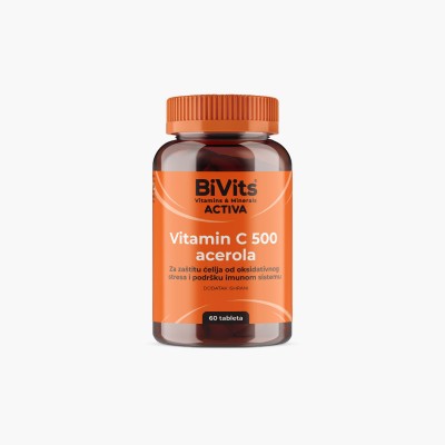 BiVits Vitamin C 500 acerola tbl A60