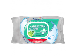 Antibakterijske vlažne maramice Compact Wipes A40
