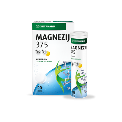 Magnezij 375 šumeće tablete A20