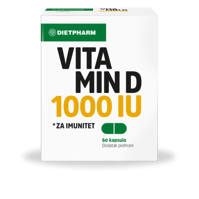 Vitamin D 1000 IU kapsule A60 Vitamin D 1000 IU kapsule A60