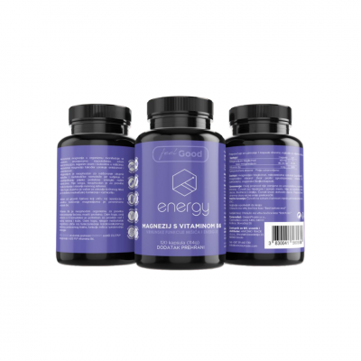Feel Good Energy Magnezij s vitaminom B6 kapsule A120 Feel Good Energy Magnezij s vitaminom B6 kapsule A120