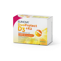 Eunova DuoProtect D3+K2 2000IU A30 