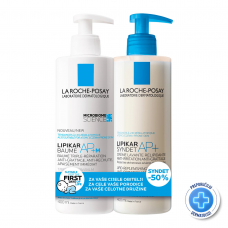 La Roche-Posay set lipikar baume AP+M + Sindet gel 400ml