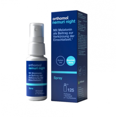 Orthomol® Nemuri night sprej 25ml Orthomol® Nemuri night sprej 25ml