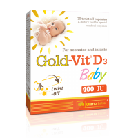 Gold-Vit D3 400IU baby cps A30 