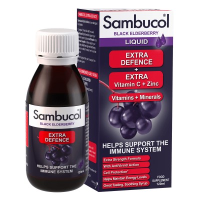 Sambucol Extra Defence sirup 120 ml