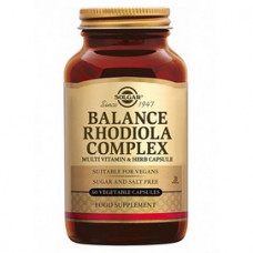 SOLGAR Balance Rhodiola Complex a60