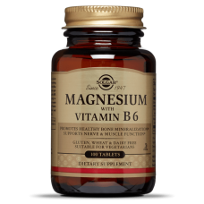 SOLGAR Magnezij s vitaminom B6 tbl a100