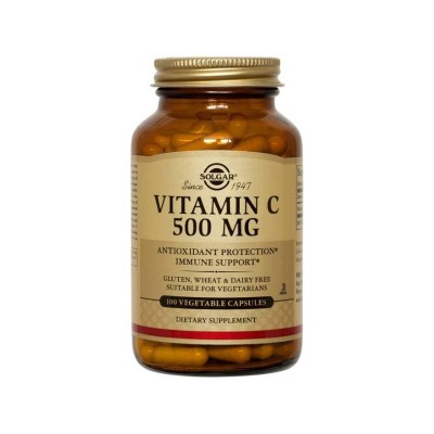 SOLGAR Vitamin C 500mg cps a100