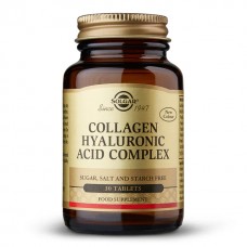 SOLGAR Collagen Hyaluronic Acid Complex tbl A30