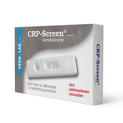 Veda Lab CRP Screen samotestiranje Veda Lab CRP Screen samotestiranje