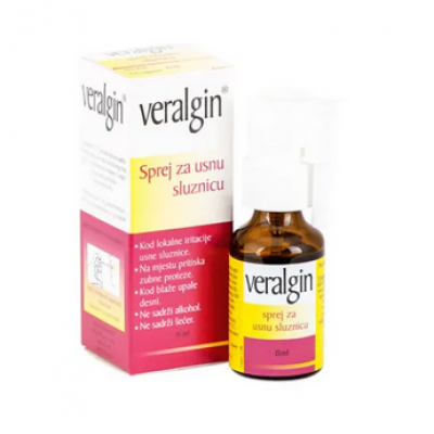 Veralgin sprej za usnu sluznicu 15ml