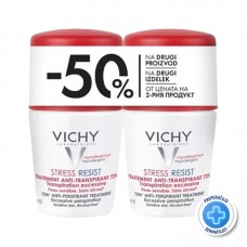 Vichy Deo-Duo Anti-stres roll-on dezodorans protiv prekomjernog znojenja do 72h