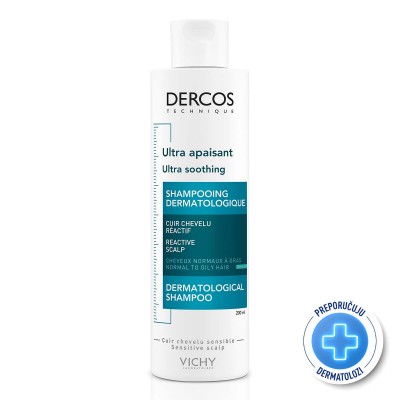 VICHY Dercos Umirujući šampon normalna do masna kosa 200ml VICHY Dercos Umirujući šampon normalna do masna kosa 200ml