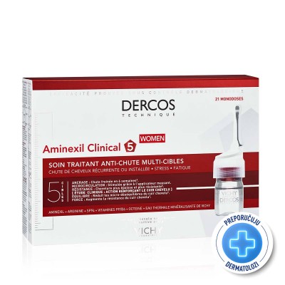 VICHY Dercos Aminexil WOMAN ampule za žene A21 VICHY Dercos Aminexil WOMAN ampule za žene A21