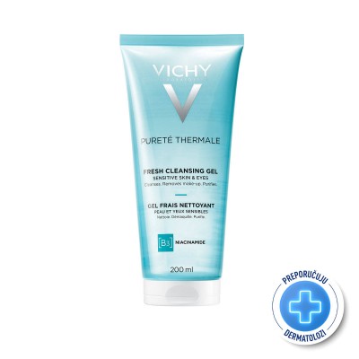 VICHY Purete Thermale Svježi gel za čišćenje osjetljive kože 200ml VICHY Purete Thermale Svježi gel za čišćenje osjetljive kože 200ml
