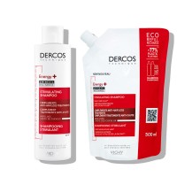 Vichy DERCOS šampon protiv ispadanja kose + eko punjenje za masno vlasište