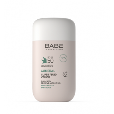 Laboratorios BABE Sun mineralni fluid color SPF50+ 50ml
