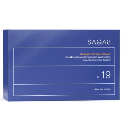 SAGAS RC 19 Collagen stress reliever 10x50ml SAGAS RC 19 Collagen stress reliever 10x50ml