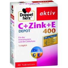 DOPPEL HERZ Aktiv C+Zink+E tbl A40