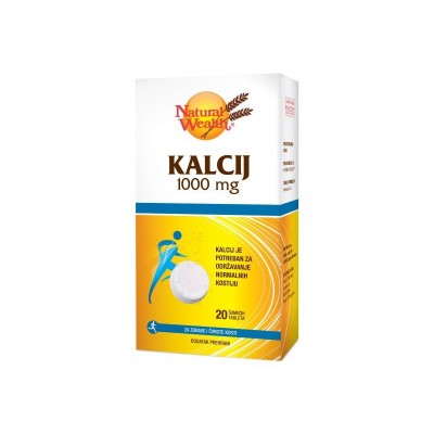 NW Kalcij 1000 mg šumeće tablete A20