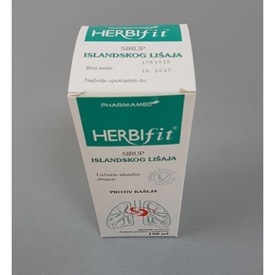PH Herbifit sirup islandski lišaj 150ml 