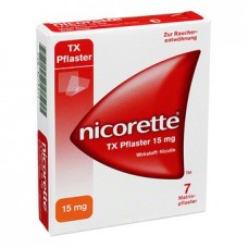 Nicorette transdermalni flaster 15 mg A7