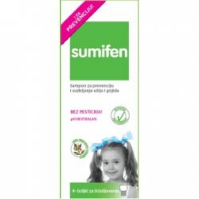 Sumifen šampon za prevenciju protiv ušiju 150ml Sumifen šampon za prevenciju protiv ušiju 150ml